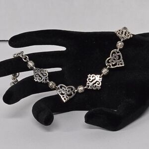 Brighton Geneva Heart Bracelet (Retired) 7" w/1" Ext.